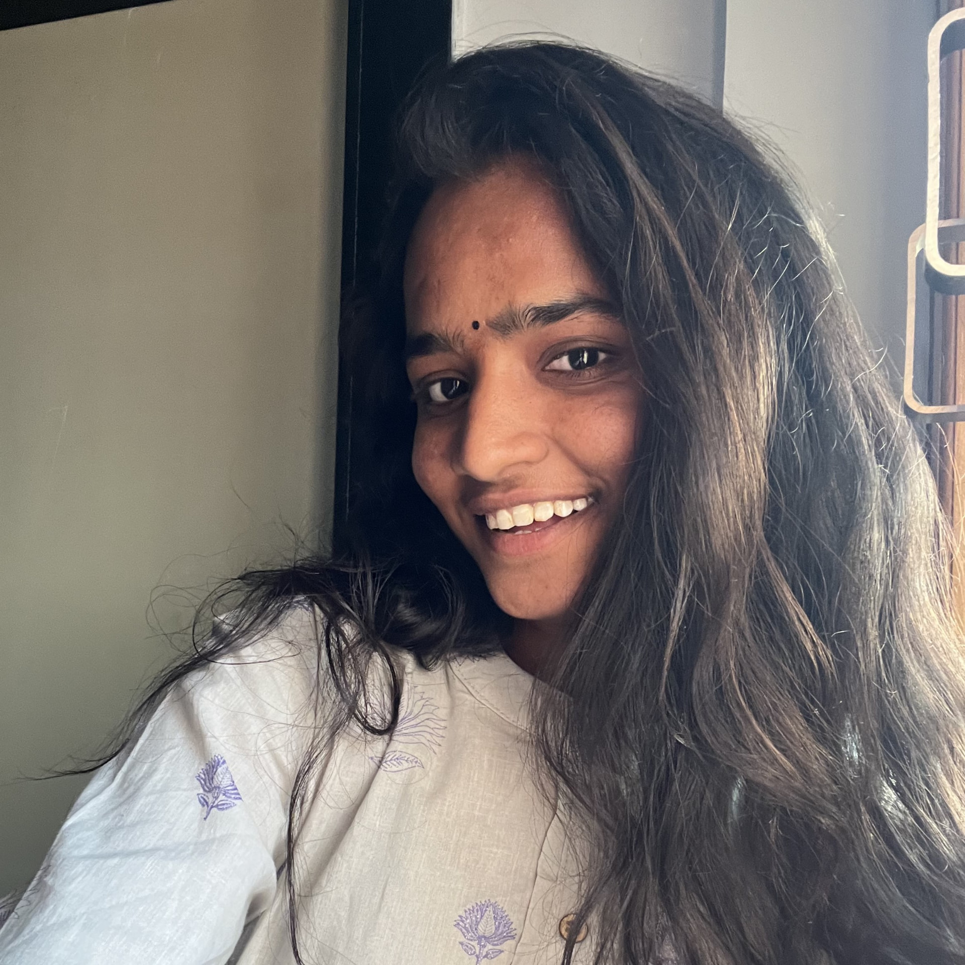 Portrait of A Divya Bharathi, UI/UX Designer